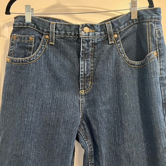 ROCKIES Natural Rise Vintage 80’s Straight Leg Jeans. Size 14 XL. - Picture 4 of 14